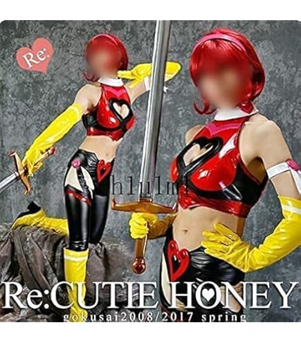 キューティーハニー コスプレ ウィッグ付 如月ハニー 衣装 💋💋💋💋💋💋💋💋💋💋 1973年リリースの、初代キューティー